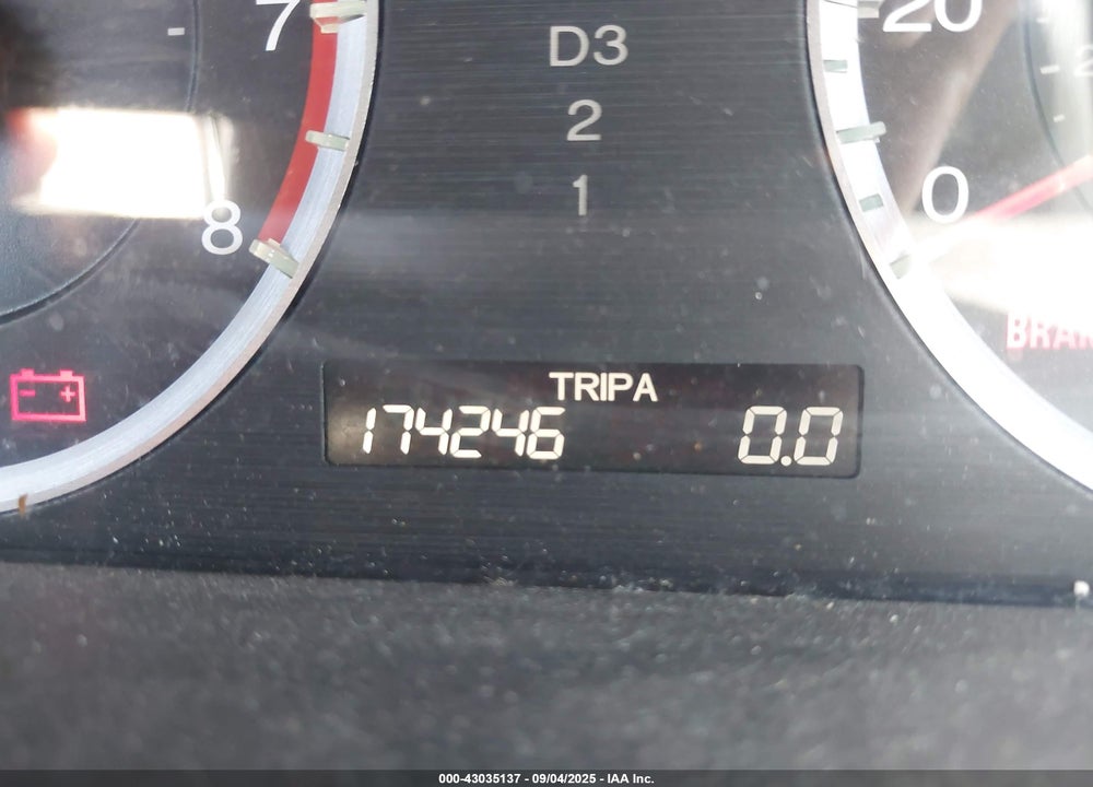 2009 HONDA ACCORD SDN 3.5 EX-L/EX-L VIN: 1HGCP36829A024283