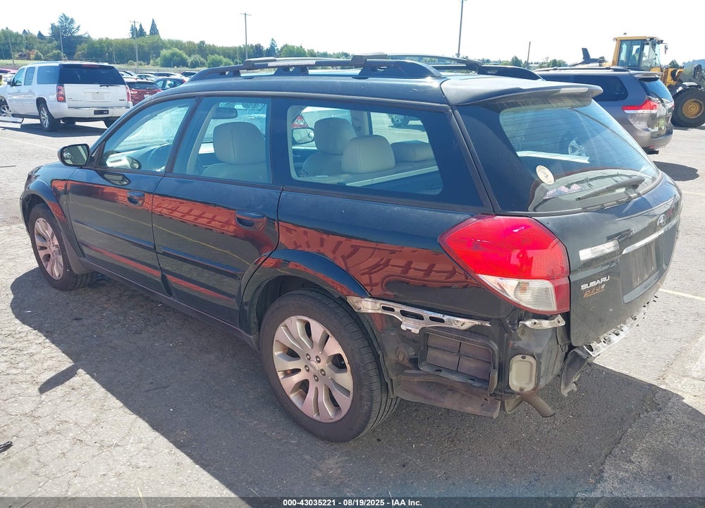 2008 SUBARU OUTBACK 2.5I LIMITED/2.5I LIMITED L.L. BEAN EDITION VIN: 4S4BP62C787362372