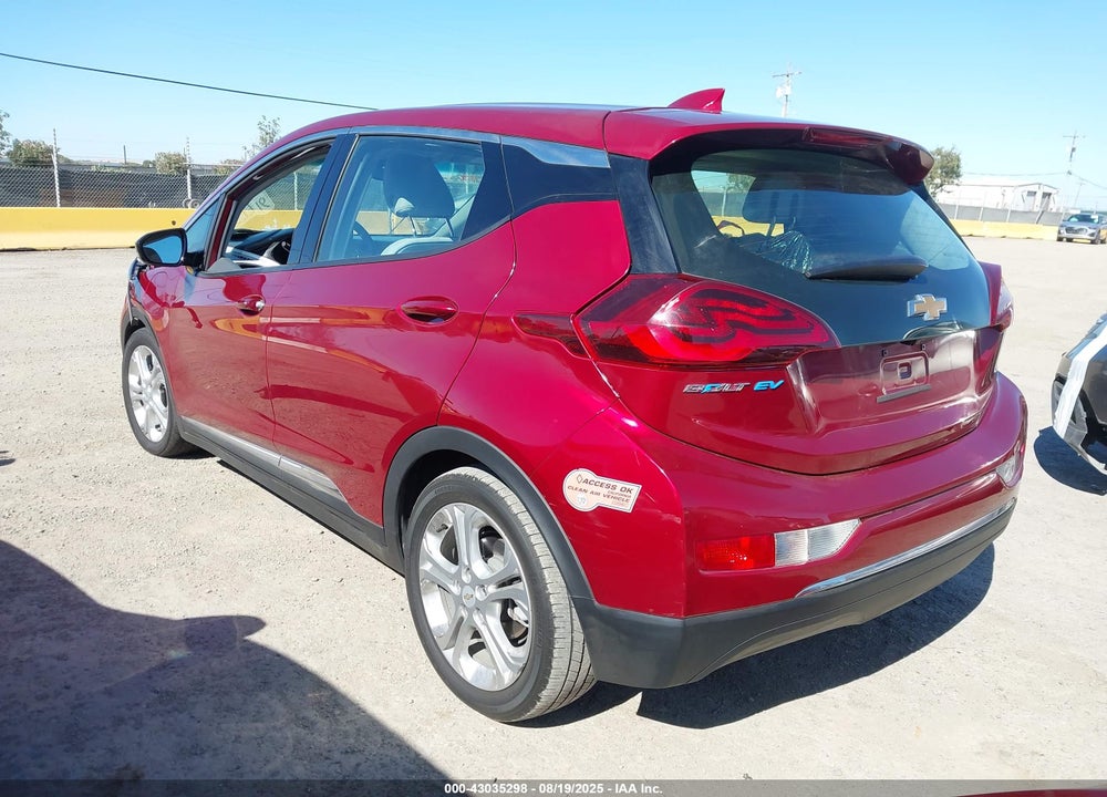 2020 CHEVROLET BOLT EV VIN: 1G1FY6S06L4132561