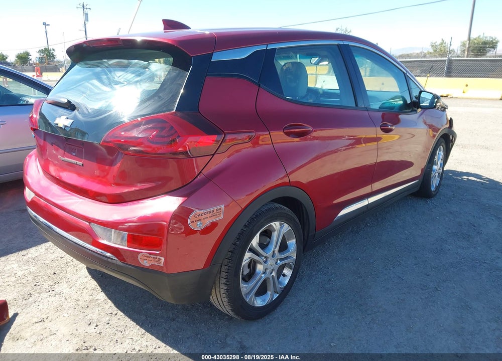 2020 CHEVROLET BOLT EV VIN: 1G1FY6S06L4132561