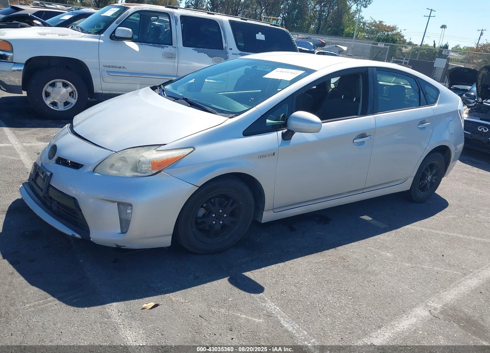 2014 TOYOTA PRIUS VIN: JTDKN3DU6E1758516