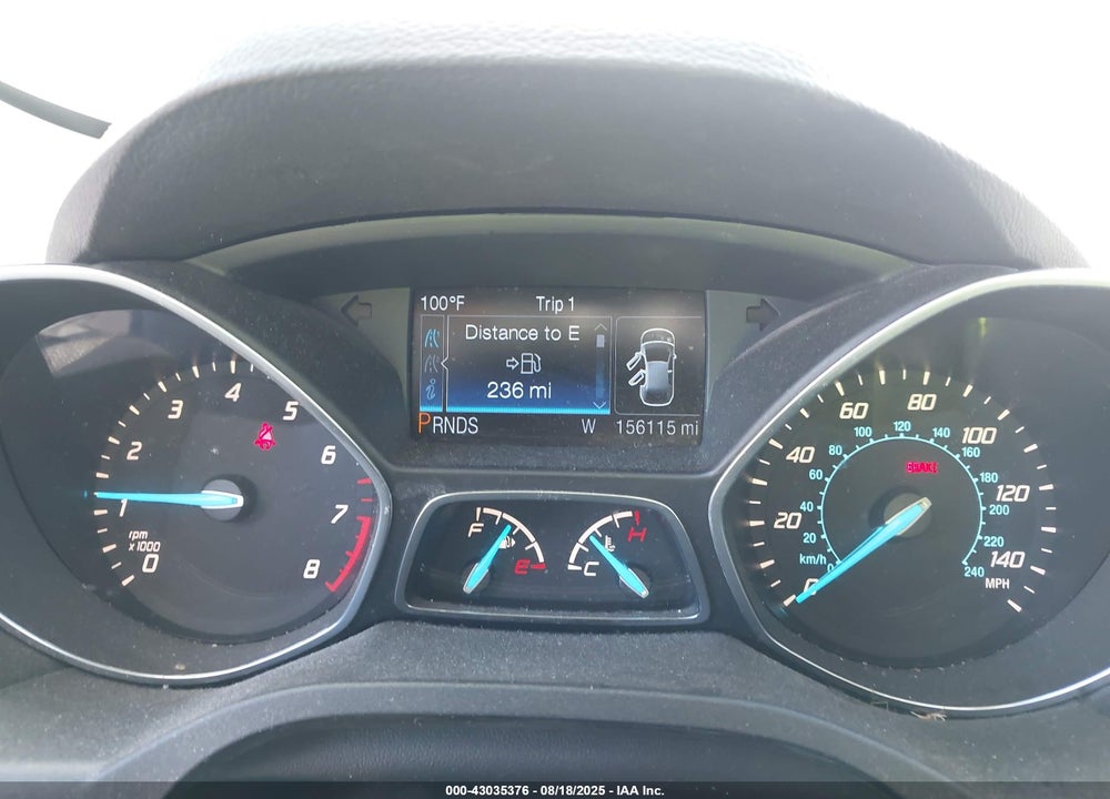2014 FORD ESCAPE VIN: 1FMCU0J94EUB72896