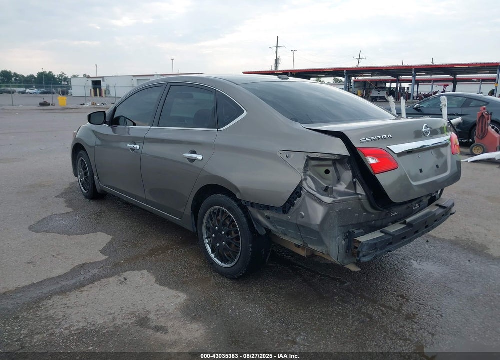 2016 NISSAN SENTRA VIN: 3N1AB7AP4GY227620