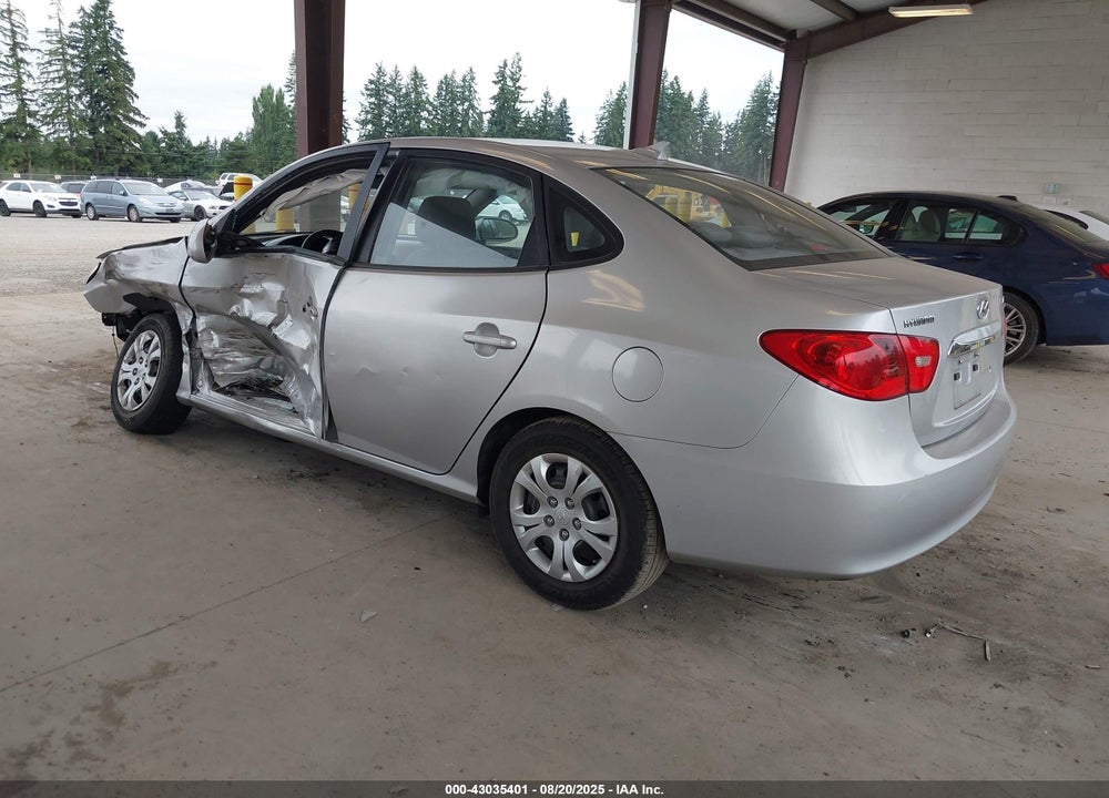 2010 HYUNDAI ELANTRA VIN: KMHDU4AD9AU863075