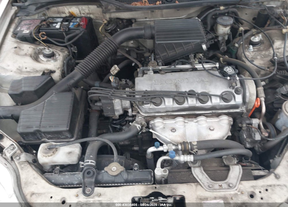 1998 HONDA CIVIC LX VIN: 2HGEJ6673WH604593