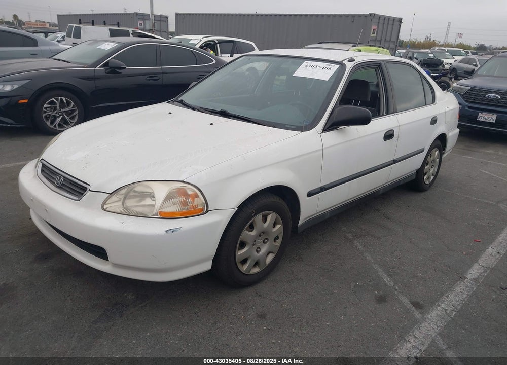 1998 HONDA CIVIC LX VIN: 2HGEJ6673WH604593