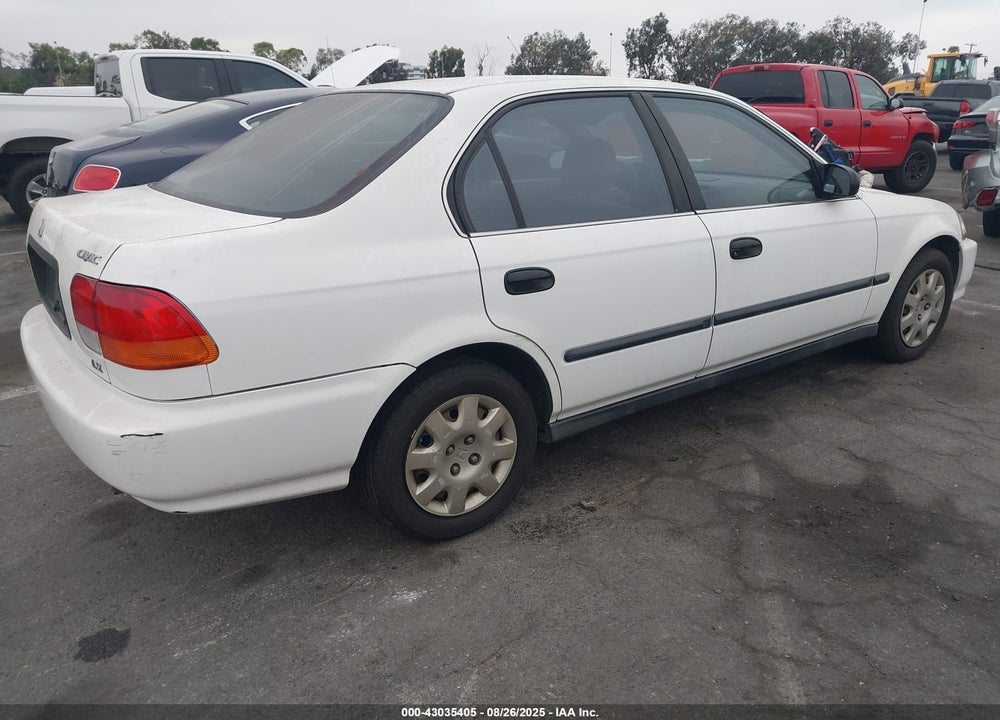 1998 HONDA CIVIC LX VIN: 2HGEJ6673WH604593