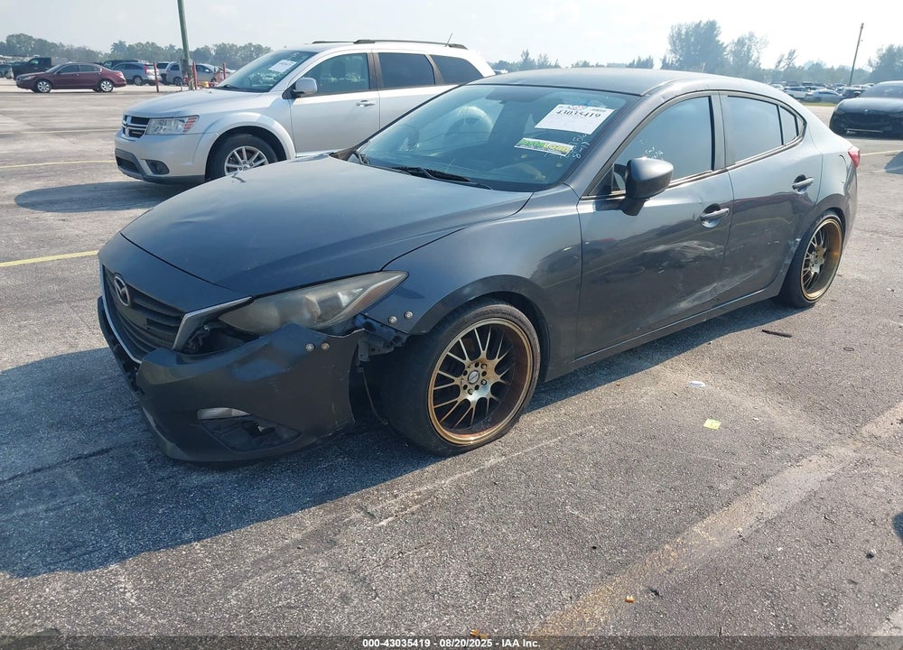 2014 MAZDA 3 VIN: JM1BM1U77E1200756