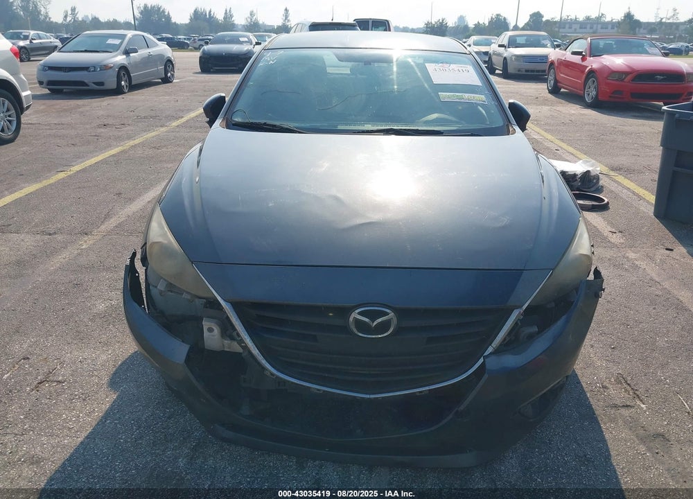 2014 MAZDA 3 VIN: JM1BM1U77E1200756