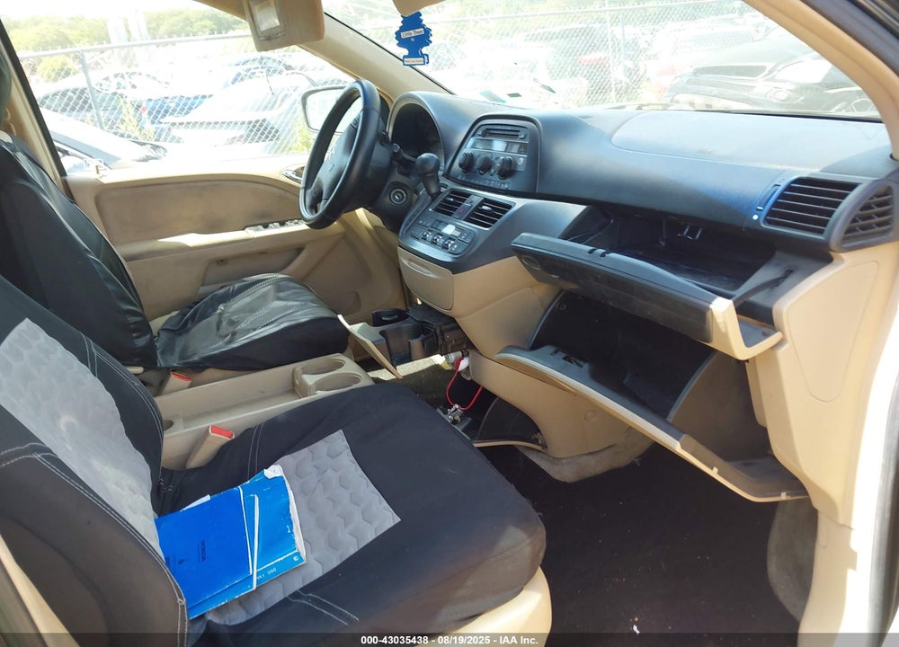 2005 HONDA ODYSSEY EX VIN: 5FNRL38405B075605