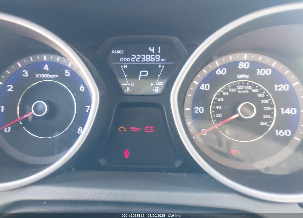 2011 HYUNDAI ELANTRA VIN: KMHDH4AE7BU155177