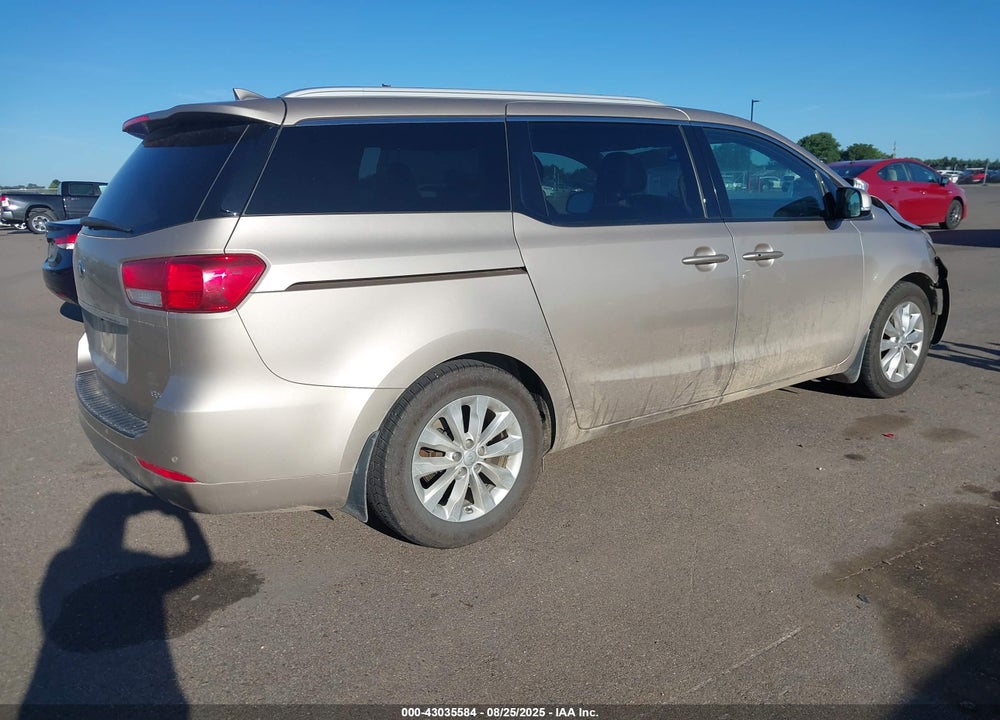 2015 KIA SEDONA VIN: KNDMC5C19F6025141