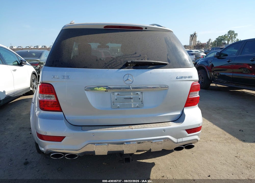 2009 MERCEDES-BENZ ML 63 AMG 4MATIC VIN: 4JGBB77E79A475970