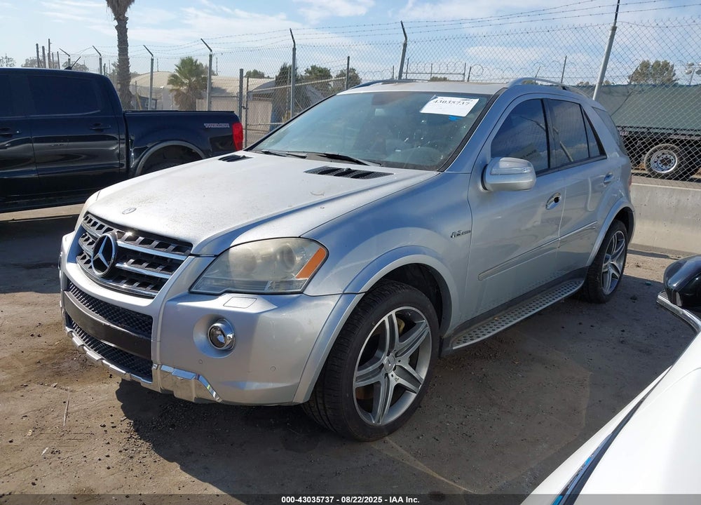 2009 MERCEDES-BENZ ML 63 AMG 4MATIC VIN: 4JGBB77E79A475970