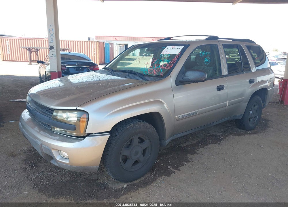 2003 CHEVROLET TRAILBLAZER LT VIN: 1GNDS13S532118396