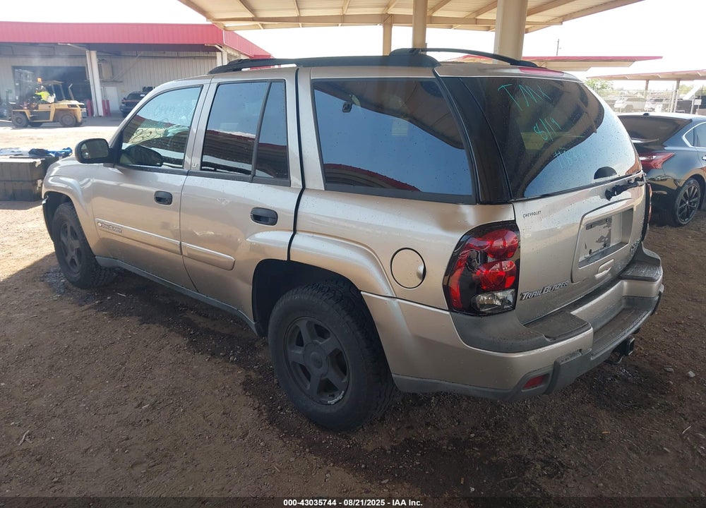 2003 CHEVROLET TRAILBLAZER LT VIN: 1GNDS13S532118396