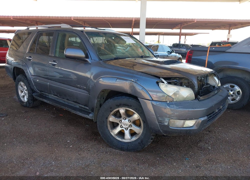 2003 TOYOTA 4RUNNER SR5 SPORT V8 VIN: JTEZT14R330011104