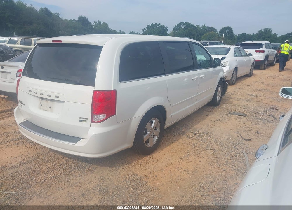 2012 DODGE GRAND CARAVAN CREW VIN: 2C4RDGDG6CR128779