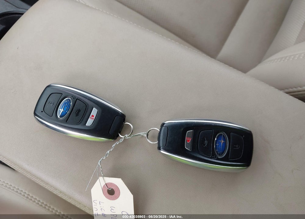 2019 SUBARU OUTBACK VIN: 4S4BSENC9K3280551
