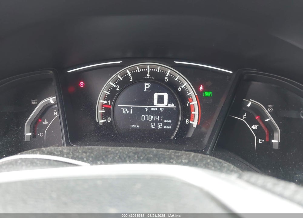 2018 HONDA CIVIC VIN: 2HGFC2F52JH525088