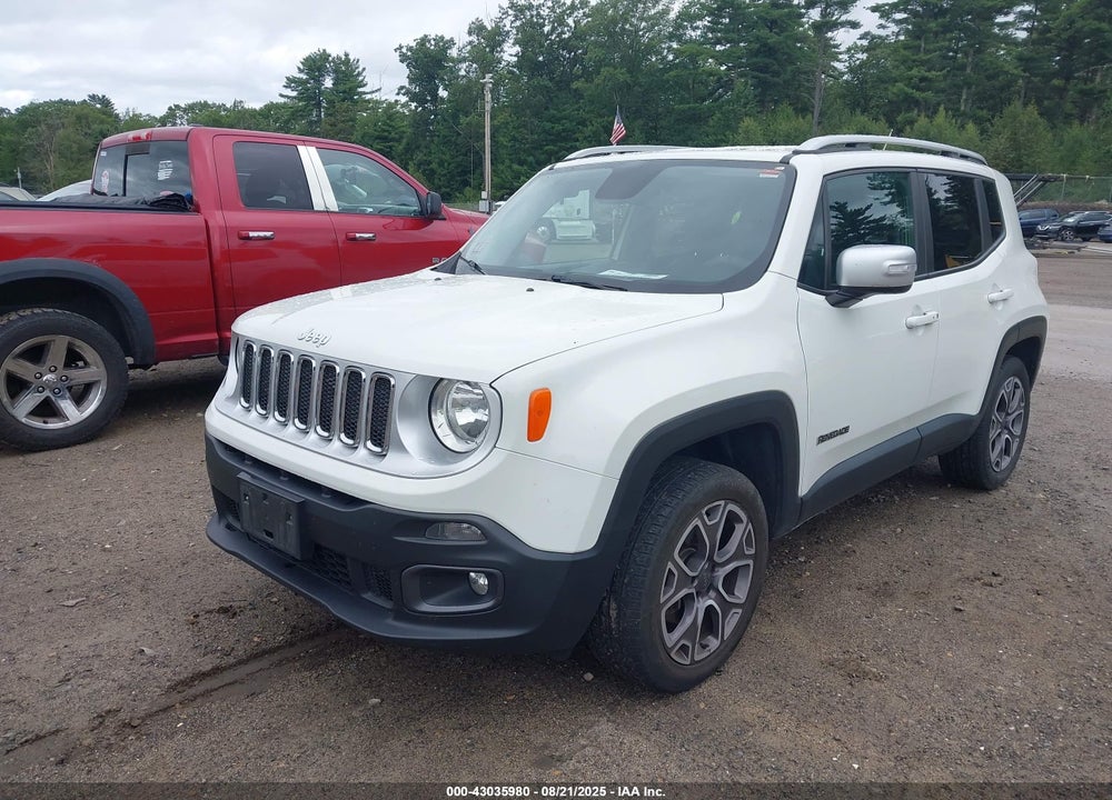 2015 JEEP RENEGADE LIMITED VIN: ZACCJBDT5FPC22868