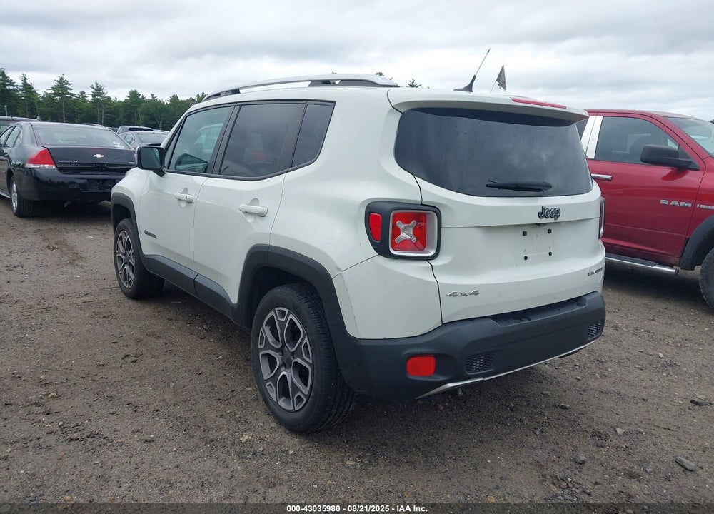 2015 JEEP RENEGADE LIMITED VIN: ZACCJBDT5FPC22868