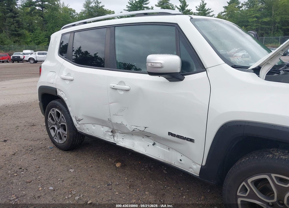 2015 JEEP RENEGADE LIMITED VIN: ZACCJBDT5FPC22868