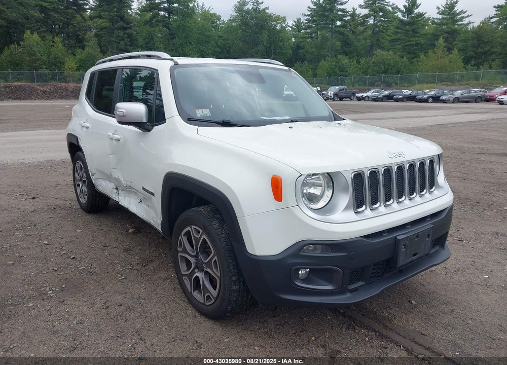 2015 JEEP RENEGADE LIMITED VIN: ZACCJBDT5FPC22868