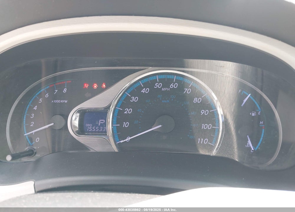 2012 TOYOTA SIENNA XLE V6 8 PASSENGER VIN: 5TDYK3DC3CS218373