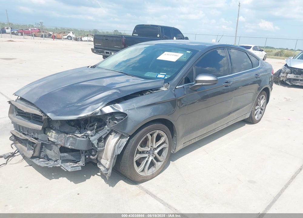 2017 FORD FUSION SE VIN: 3FA6P0HD1HR263919
