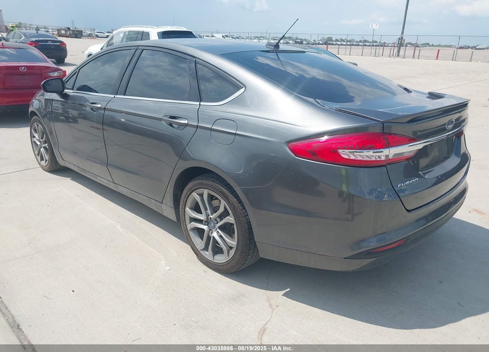 2017 FORD FUSION SE VIN: 3FA6P0HD1HR263919