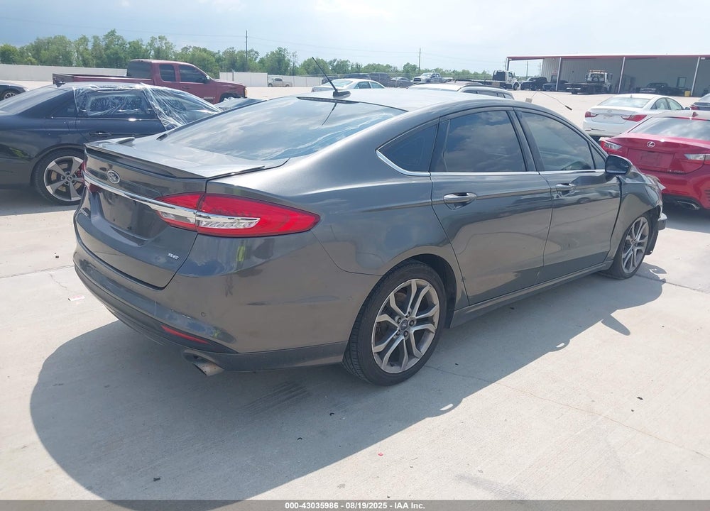 2017 FORD FUSION SE VIN: 3FA6P0HD1HR263919
