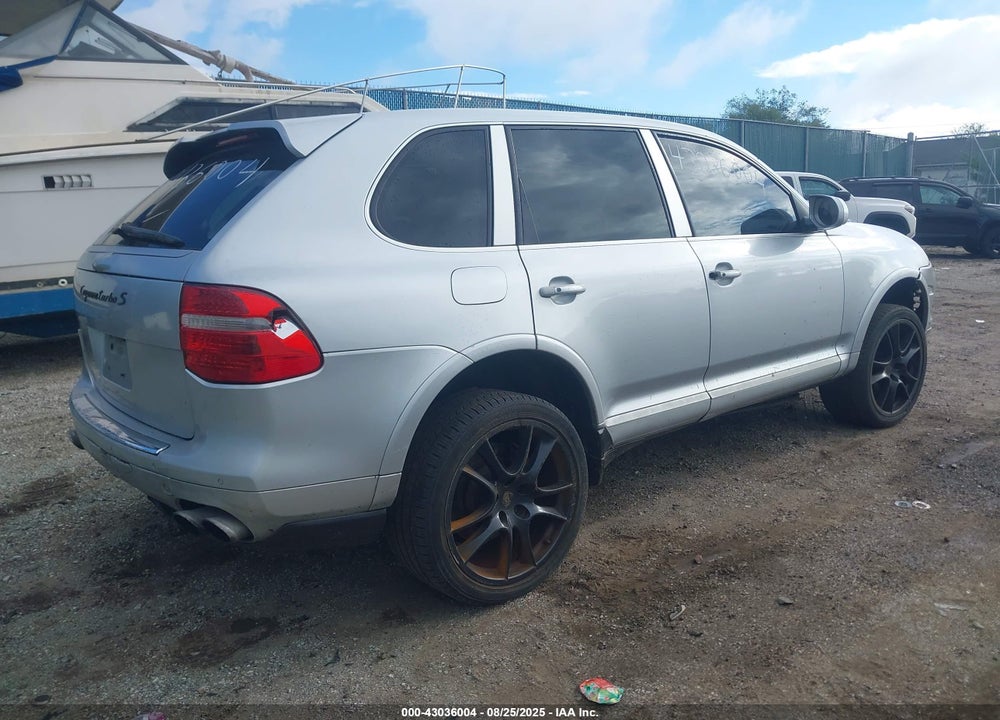 2008 PORSCHE CAYENNE TURBO VIN: WP1AC29P28LA82331