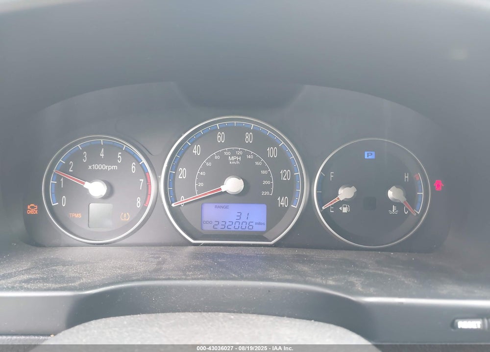 2008 HYUNDAI SANTA FE VIN: 5NMSH73E58H146469