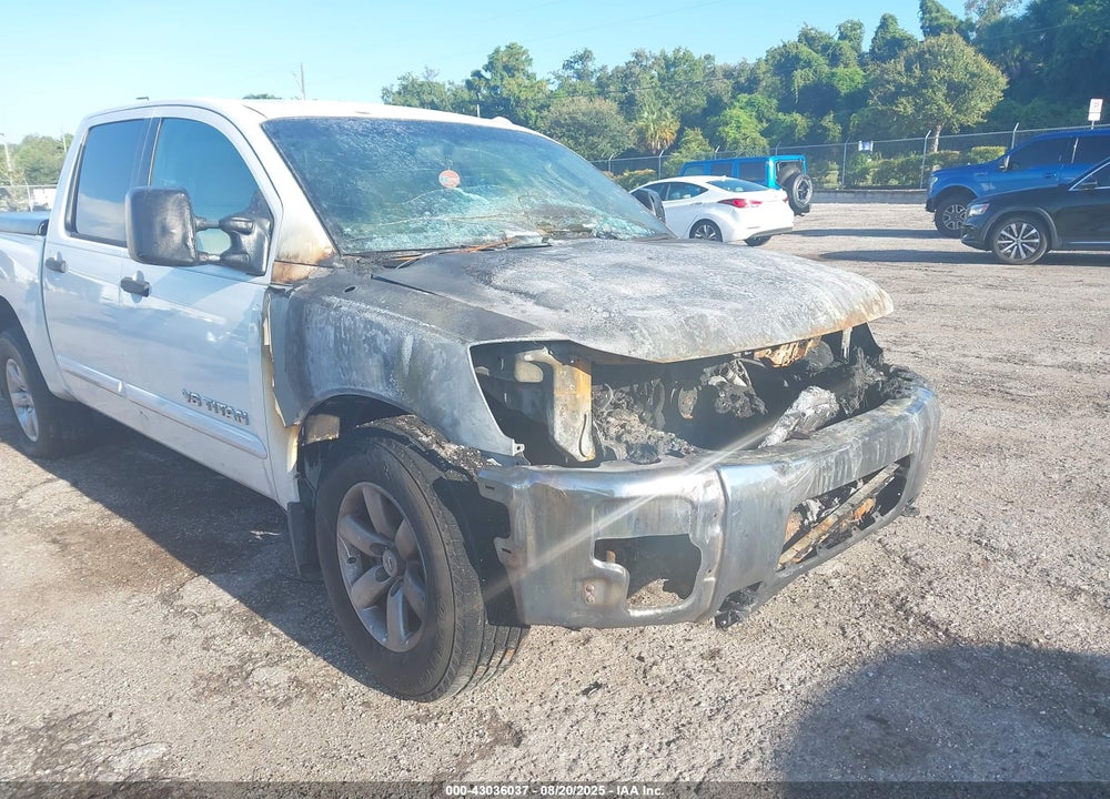 2008 NISSAN TITAN VIN: 1N6BA07D68N347567
