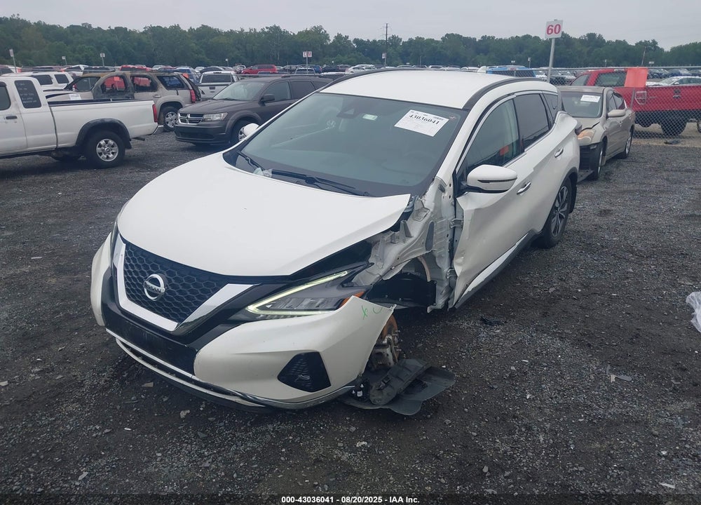 2022 NISSAN MURANO VIN: 5N1AZ2BS8NC122434