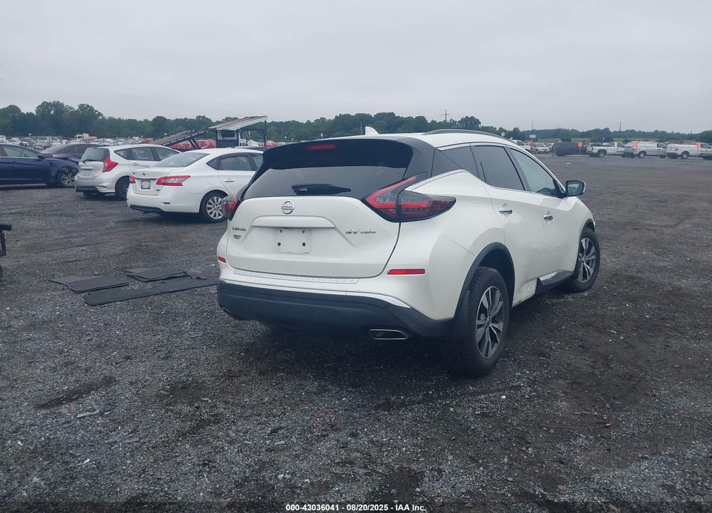 2022 NISSAN MURANO VIN: 5N1AZ2BS8NC122434