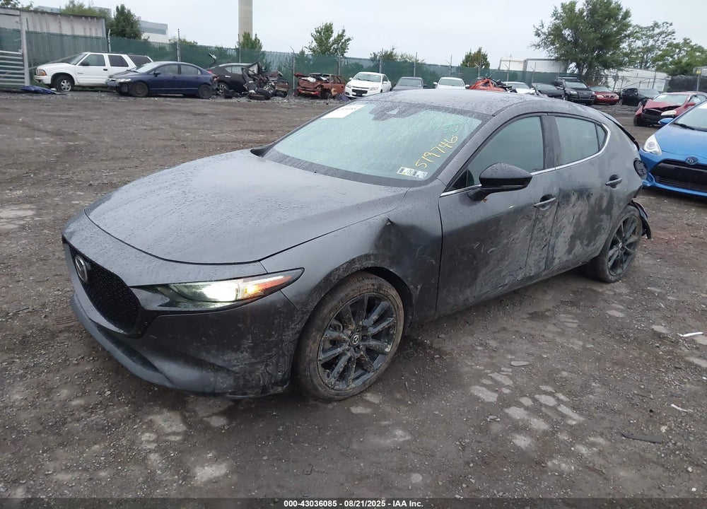 2022 MAZDA 3 HATCHBACK 2.5 TURBO VIN: JM1BPBJY7N1519746