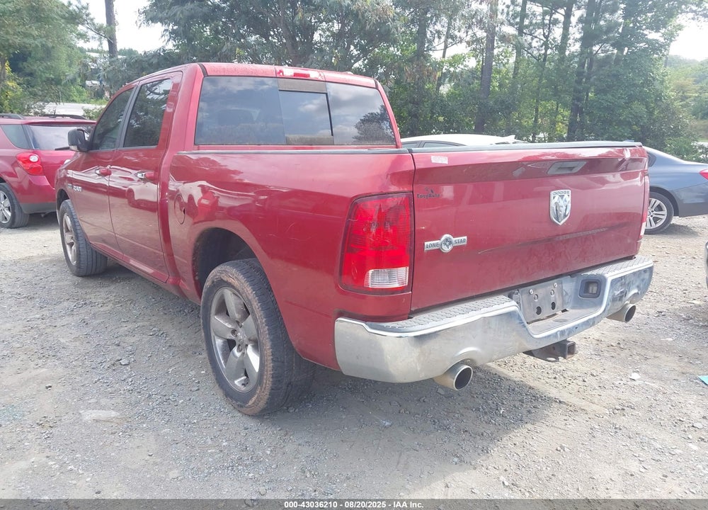 2009 DODGE RAM 1500 SLT/SPORT/TRX VIN: 1D3HB13TX9J501453