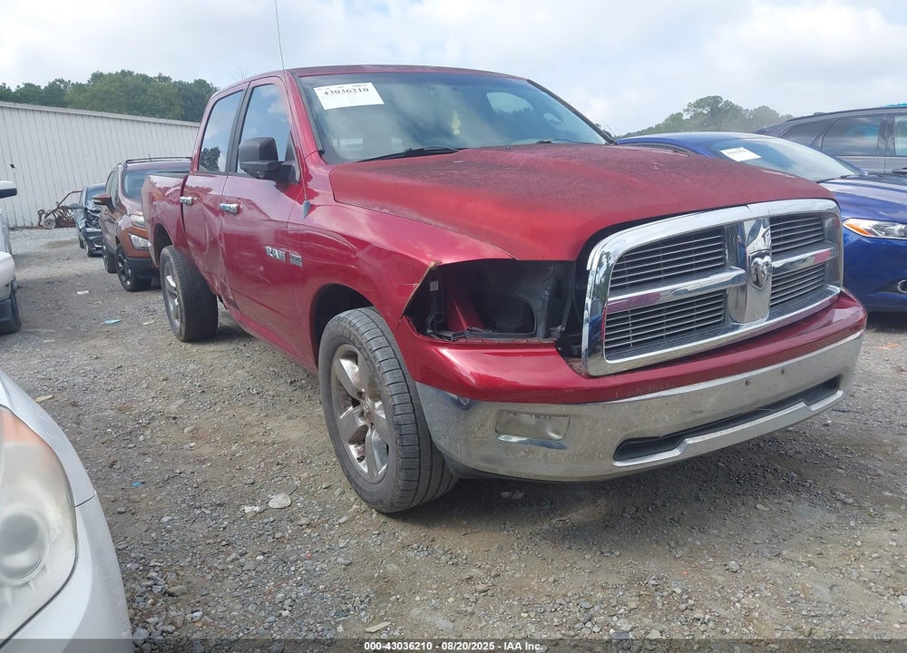 2009 DODGE RAM 1500 SLT/SPORT/TRX VIN: 1D3HB13TX9J501453