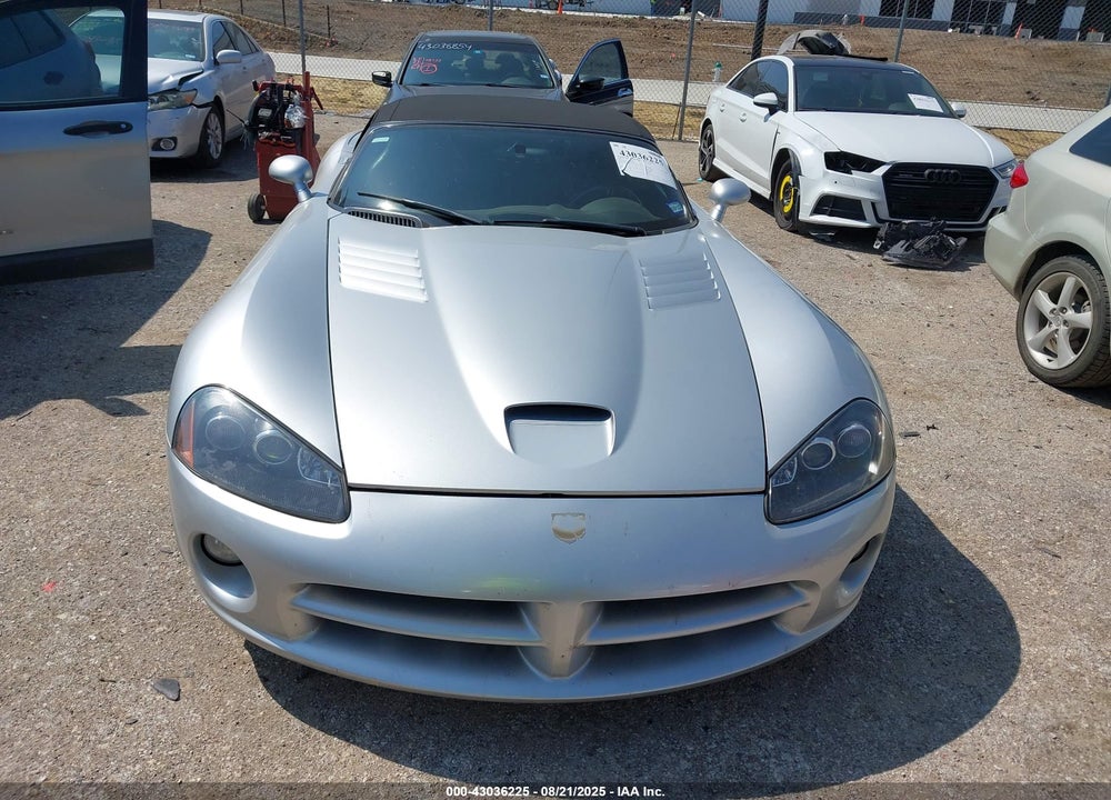 2003 DODGE VIPER SRT10 VIN: 1B3JR65Z33V501851