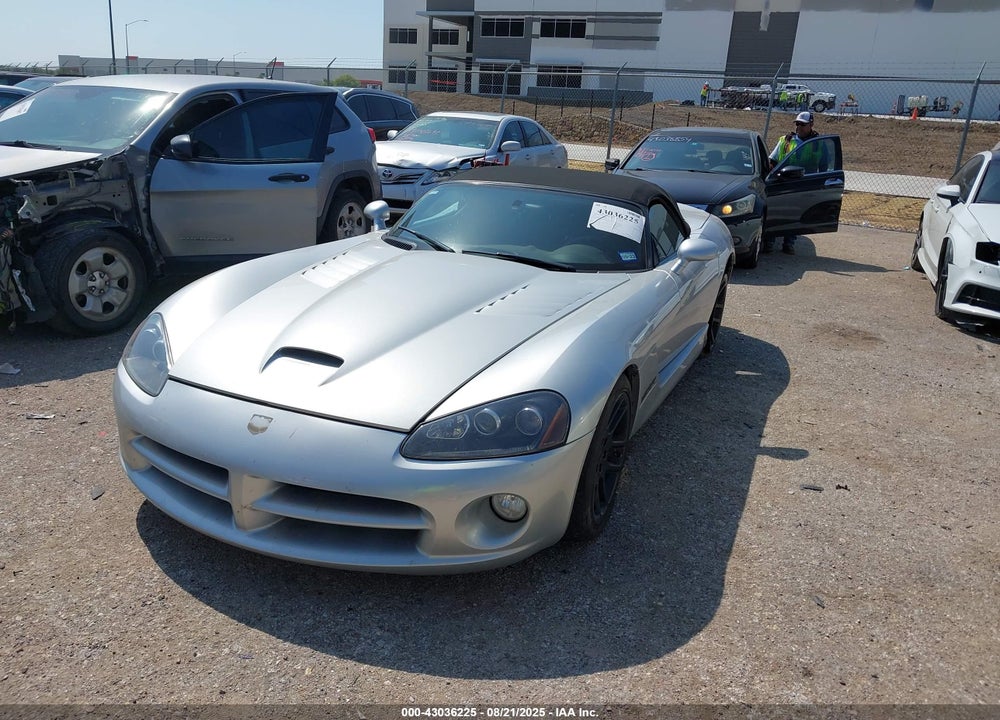 2003 DODGE VIPER SRT10 VIN: 1B3JR65Z33V501851