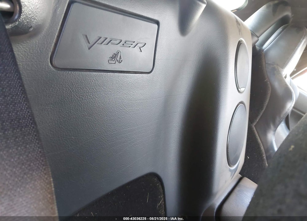 2003 DODGE VIPER SRT10 VIN: 1B3JR65Z33V501851