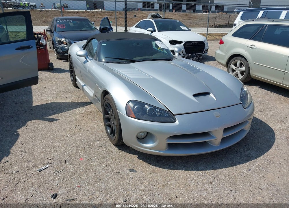 2003 DODGE VIPER SRT10 VIN: 1B3JR65Z33V501851