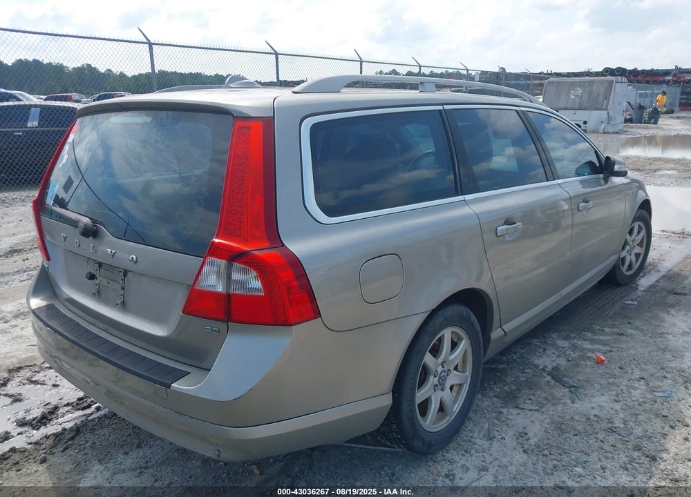 2008 VOLVO V70 VIN: YV1BW982581010234