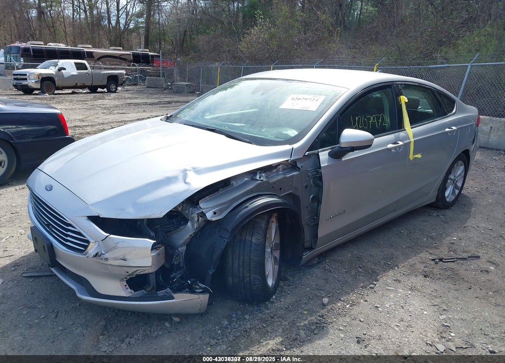 2019 FORD FUSION HYBRID SE VIN: 3FA6P0LU5KR145967