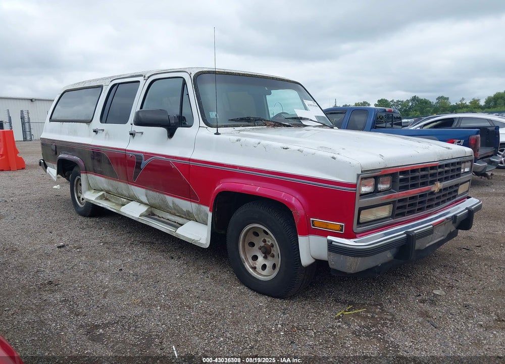 1991 CHEVROLET SUBURBAN VIN: 1GNER16KXMF133675