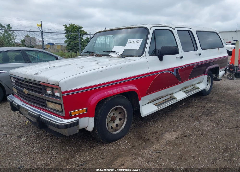 1991 CHEVROLET SUBURBAN VIN: 1GNER16KXMF133675