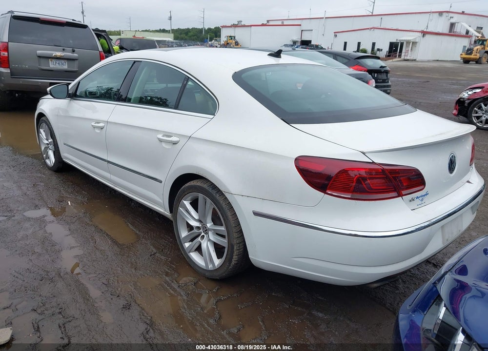 2013 VOLKSWAGEN CC 2.0T LUX VIN: WVWRP7AN2DE510932