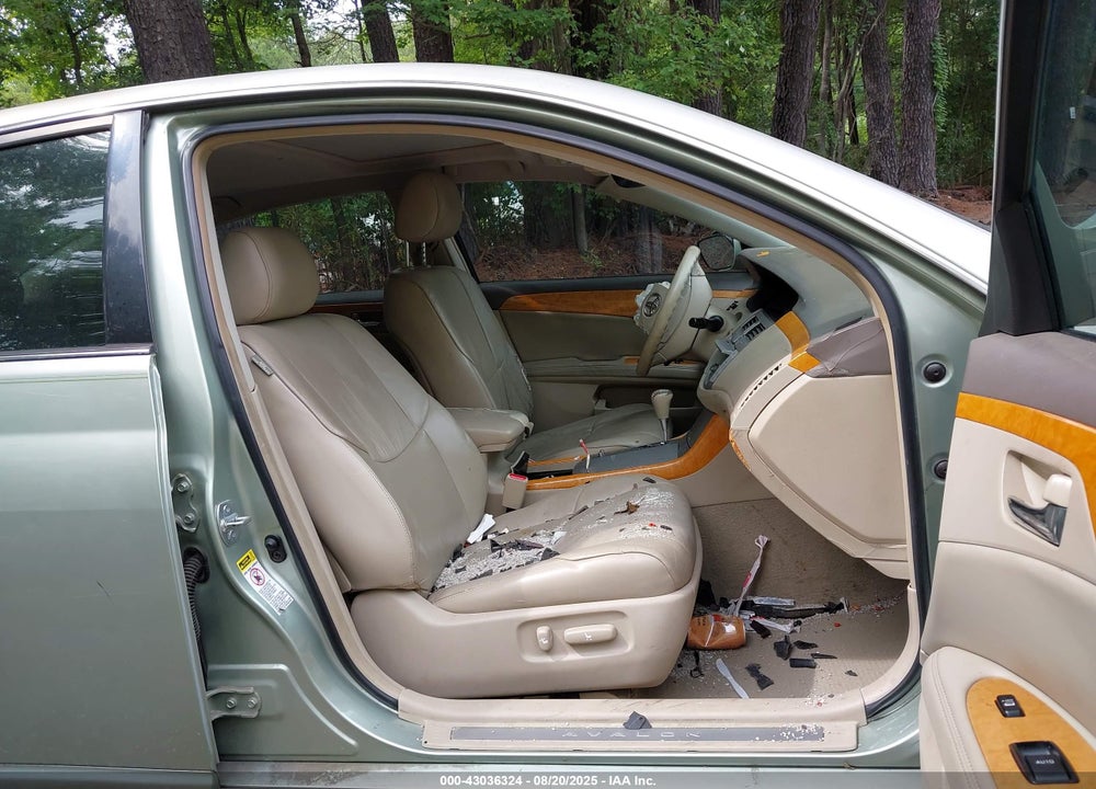 2006 TOYOTA AVALON VIN: 4T1BK36B86U106030